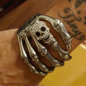 Skeleton Hand Bracelet